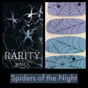 Rarity Nails- Spiders in the Night